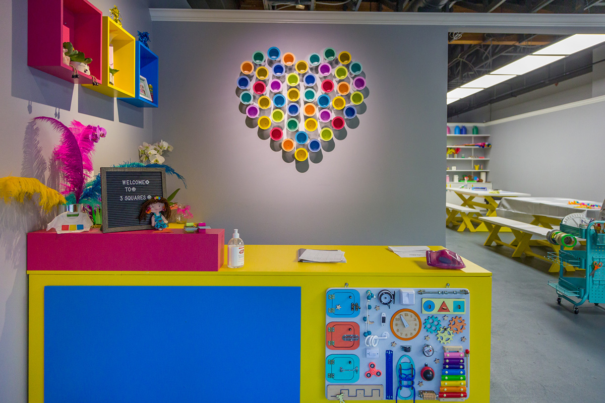 3SQUARES ART STUDIO for children